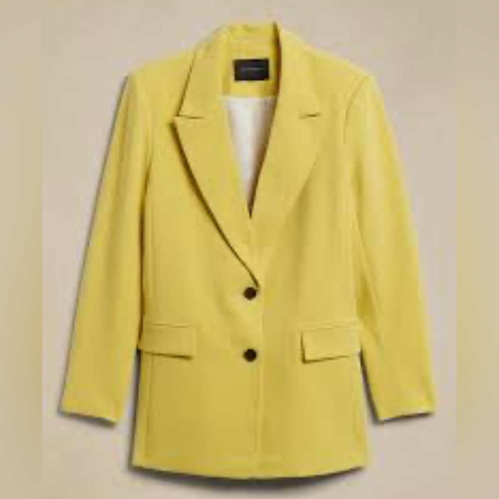 Banana Republic Vibrant Yellow Jacket
